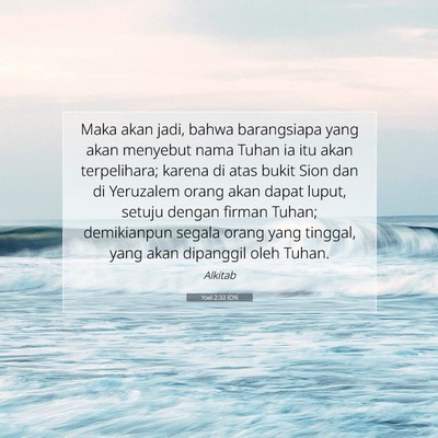 Yoel 2:32 Ayat Alkitab Dijelaskan