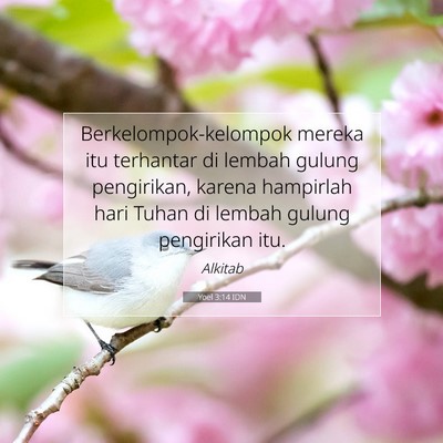 Yoel 3:14 Ayat Alkitab Dijelaskan