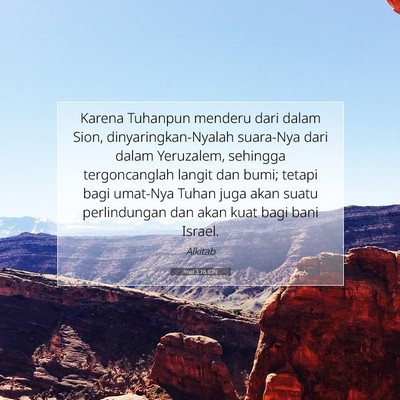 Yoel 3:16 Ayat Alkitab Dijelaskan