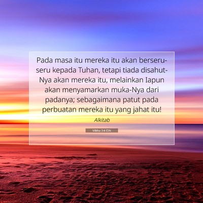 Mikha 3:4 IDN Gambar Ayat Alkitab