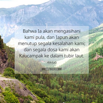 Mikha 7:19 Ayat Alkitab Dijelaskan