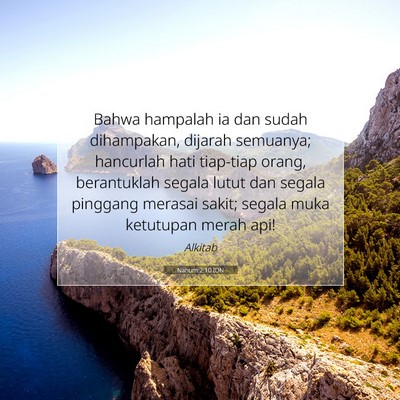Nahum 2:10 Ayat Alkitab Dijelaskan