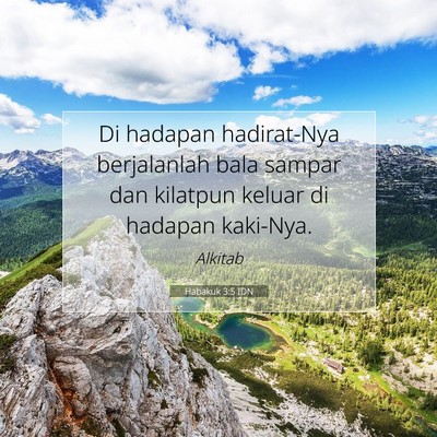 Habakuk 3:5 IDN Gambar Ayat Alkitab