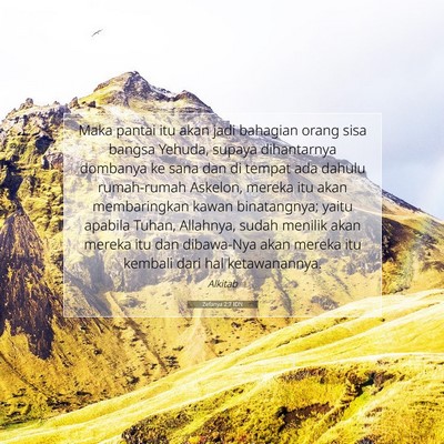 Zefanya 2:7 IDN Gambar Ayat Alkitab