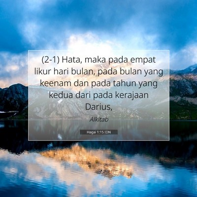 Hagai 1:15 IDN Gambar Ayat Alkitab