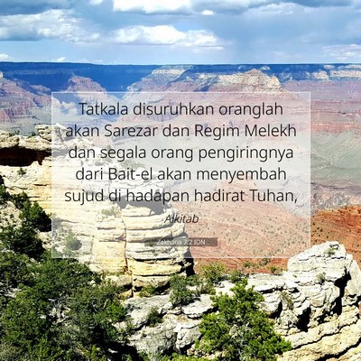 Zakharia 7:2 IDN Gambar Ayat Alkitab