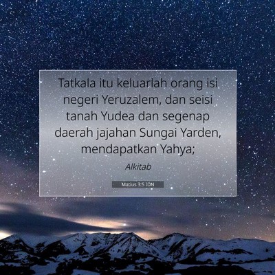 Matius 3:5 IDN Gambar Ayat Alkitab