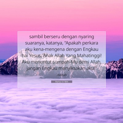 Markus 5:7 IDN Gambar Ayat Alkitab