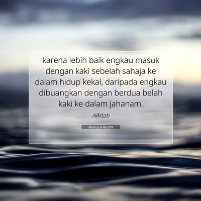 Markus 9:46 Ayat Alkitab Dijelaskan