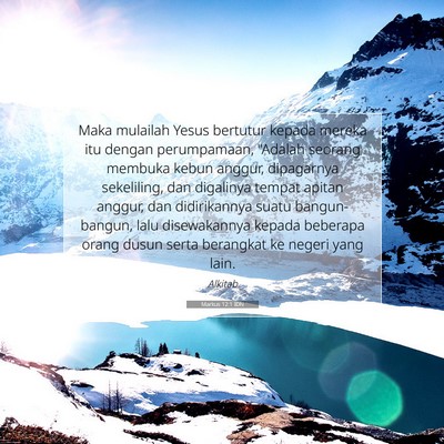 Markus 12:1 Ayat Alkitab Dijelaskan