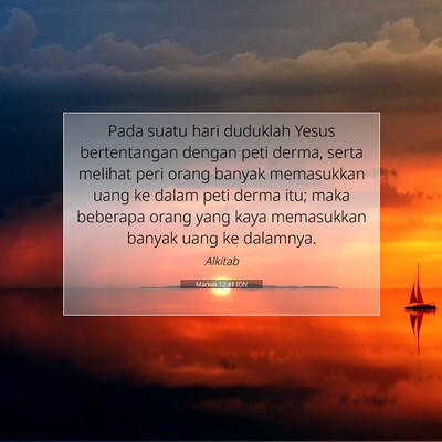 Markus 12:41 Ayat Alkitab Dijelaskan