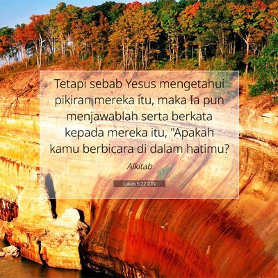 Lukas 5:22 IDN Gambar Ayat Alkitab