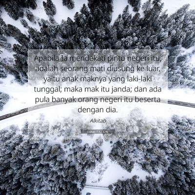 Lukas 7:12 IDN Gambar Ayat Alkitab