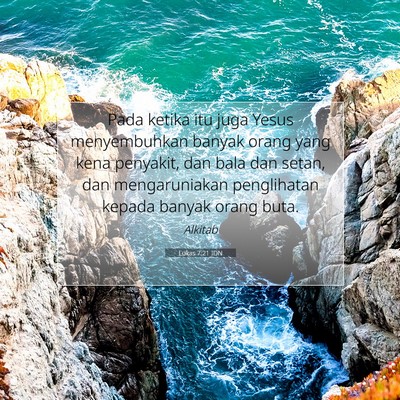 Lukas 7:21 IDN Gambar Ayat Alkitab