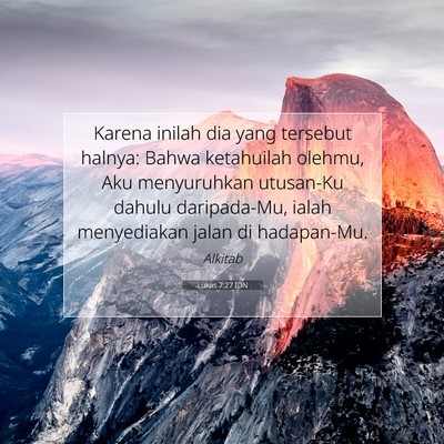 Lukas 7:27 IDN Gambar Ayat Alkitab