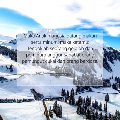 Lukas 7:34 IDN Gambar Ayat Alkitab