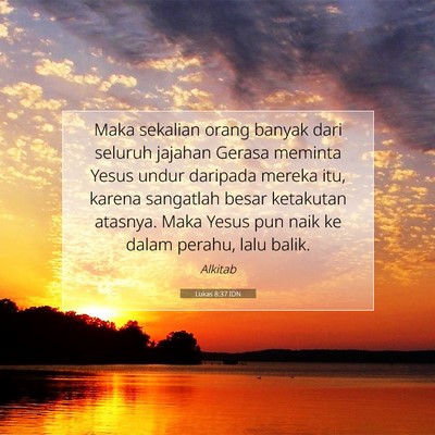 Lukas 8:37 IDN Gambar Ayat Alkitab