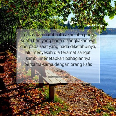 Lukas 12:46 Ayat Alkitab Dijelaskan
