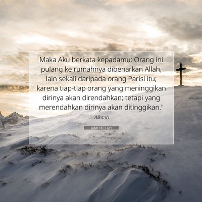 Lukas 18:14 Ayat Alkitab Dijelaskan