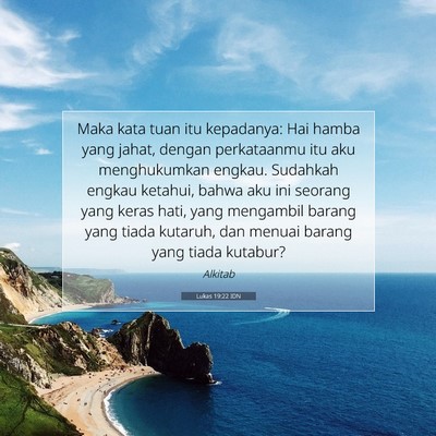 Lukas 19:22 Ayat Alkitab Dijelaskan