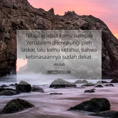 Lukas 21:20 Ayat Alkitab Dijelaskan