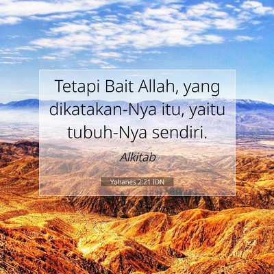 Yohanes 2:21 Ayat Alkitab Dijelaskan