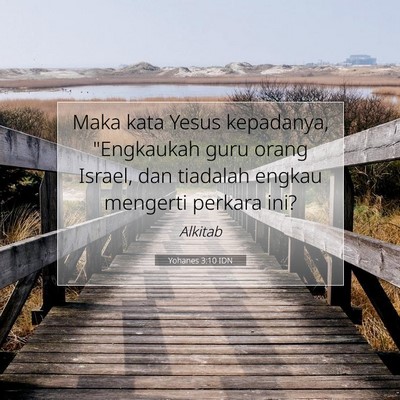 Yohanes 3:10 IDN Gambar Ayat Alkitab