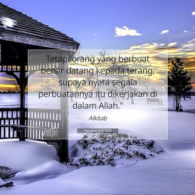 Yohanes 3:21 IDN Gambar Ayat Alkitab