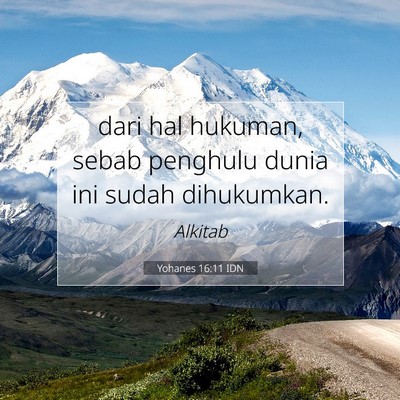 Yohanes 16:11 Ayat Alkitab Dijelaskan