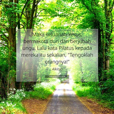 Yohanes 19:5 Ayat Alkitab Dijelaskan