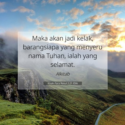 Kisah Para Rasul 2:21 Ayat Alkitab Dijelaskan