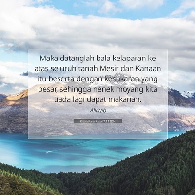 Kisah Para Rasul 7:11 IDN Gambar Ayat Alkitab