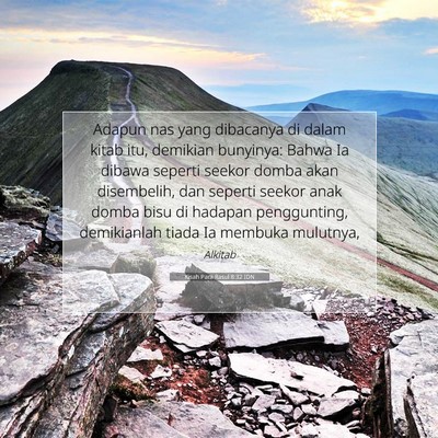 Kisah Para Rasul 8:32 IDN Gambar Ayat Alkitab
