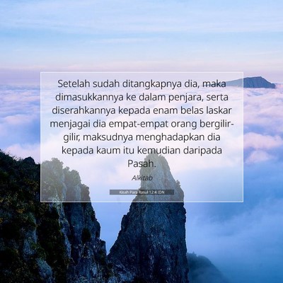 Kisah Para Rasul 12:4 IDN Gambar Ayat Alkitab
