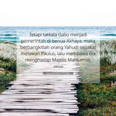 Kisah Para Rasul 18:12 IDN Gambar Ayat Alkitab
