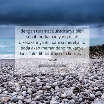 Kisah Para Rasul 20:38 IDN Gambar Ayat Alkitab