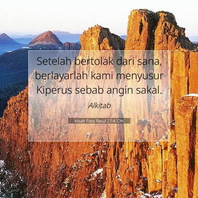 Kisah Para Rasul 27:4 Ayat Alkitab Dijelaskan
