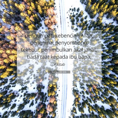 Roma 1:30 IDN Gambar Ayat Alkitab