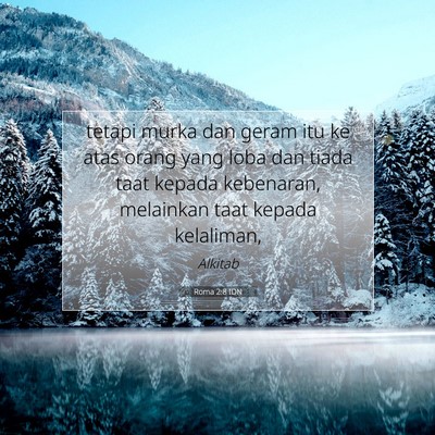 Roma 2:8 IDN Gambar Ayat Alkitab