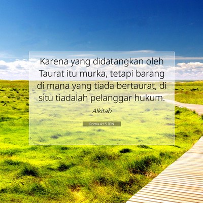 Roma 4:15 IDN Gambar Ayat Alkitab
