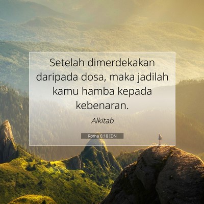 Roma 6:18 Ayat Alkitab Dijelaskan