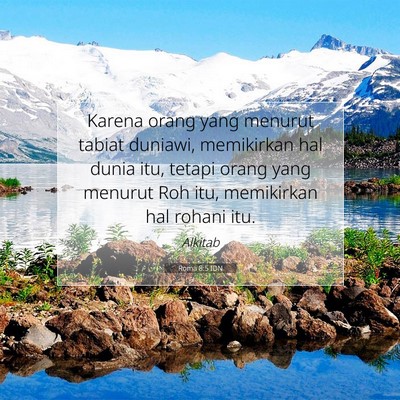Roma 8:5 IDN Gambar Ayat Alkitab