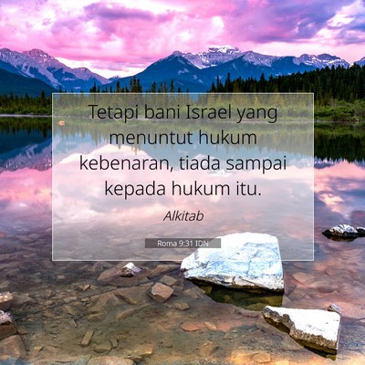 Roma 9:31 IDN Gambar Ayat Alkitab