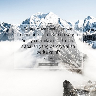 Roma 10:16 IDN Gambar Ayat Alkitab