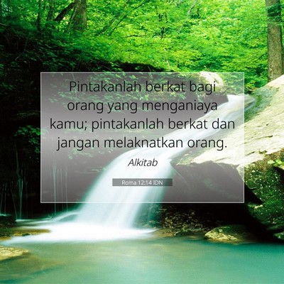 Roma 12:14 IDN Gambar Ayat Alkitab