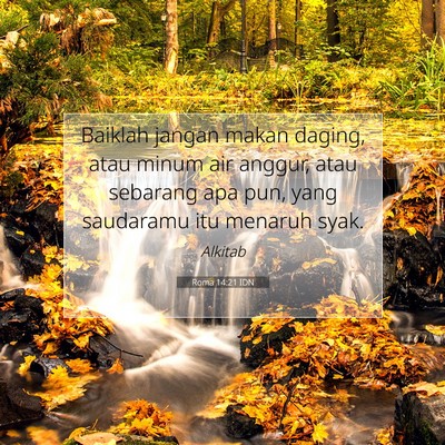Roma 14:21 IDN Gambar Ayat Alkitab