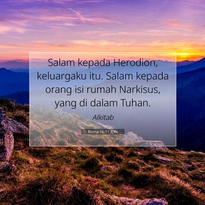 Roma 16:11 IDN Gambar Ayat Alkitab