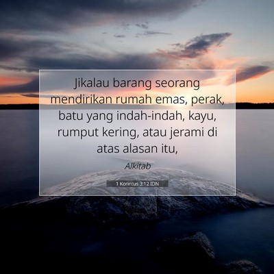 1 Korintus 3:12 Ayat Alkitab Dijelaskan