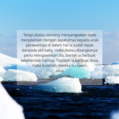 1 Korintus 7:36 IDN Gambar Ayat Alkitab