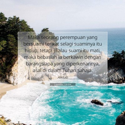 1 Korintus 7:39 IDN Gambar Ayat Alkitab